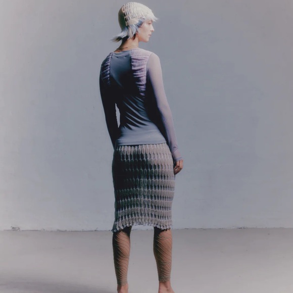 Halo Labels Corrugated Gauze Long Sleeve (NWT) - Picture 5 of 5